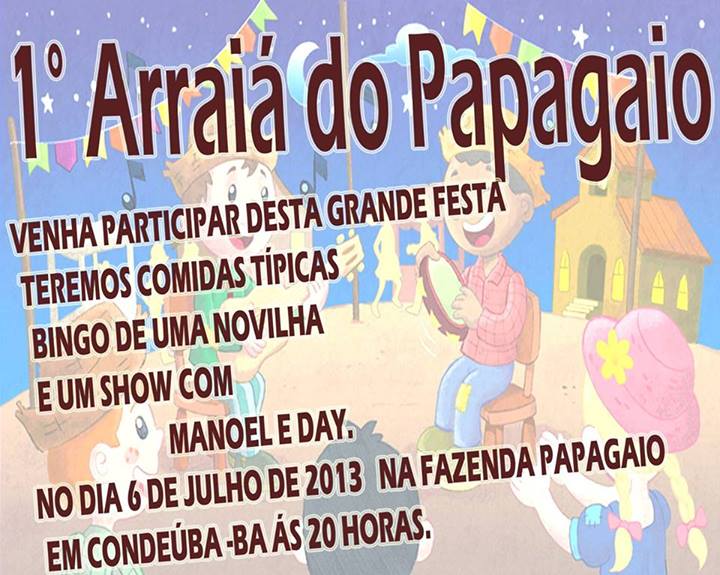 arraia do papagaio