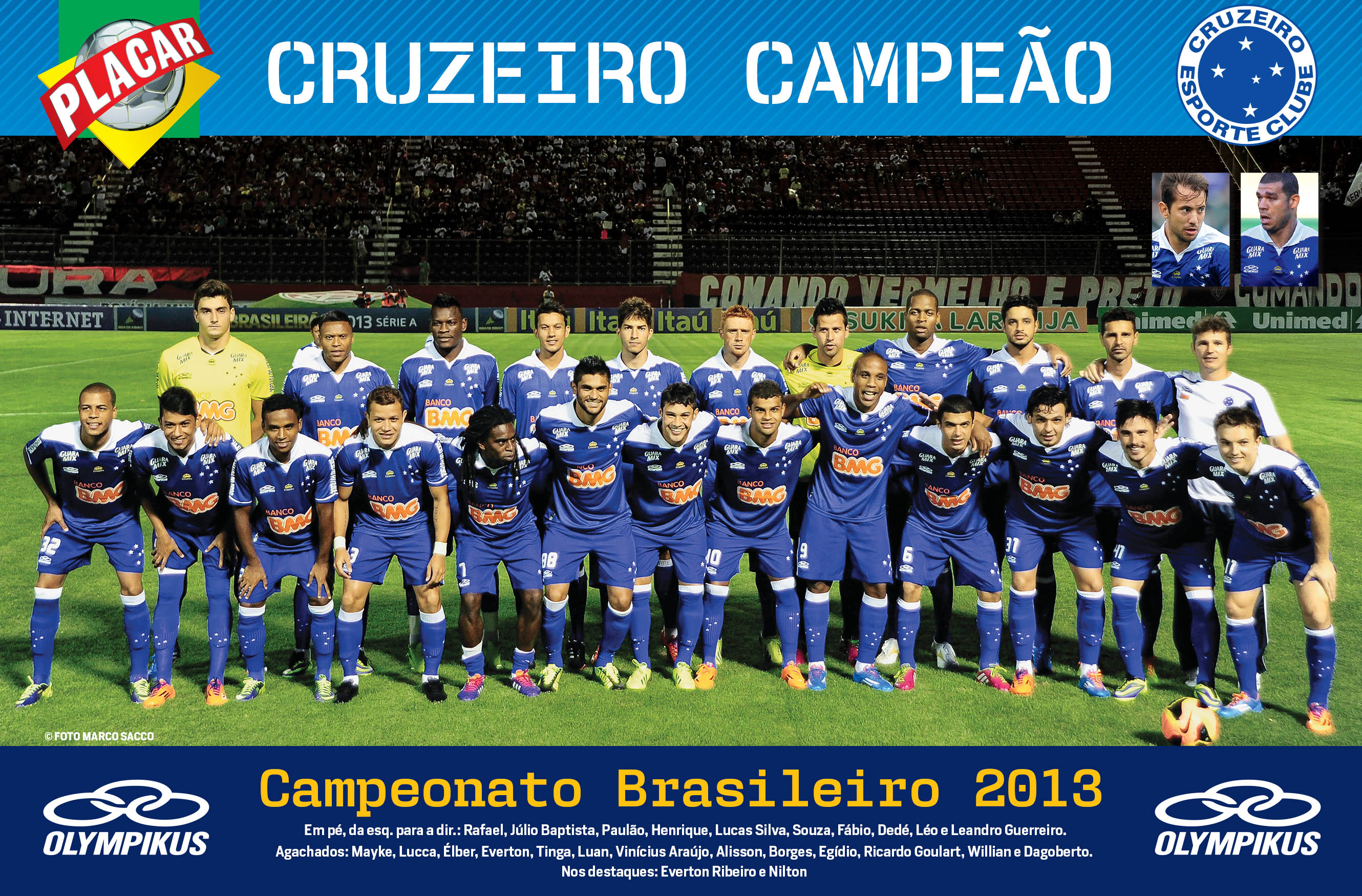 Rede Globo > rbstvsc - Globo Esporte mostra a festa do Cruzeiro, campeão  brasileiro de 2013