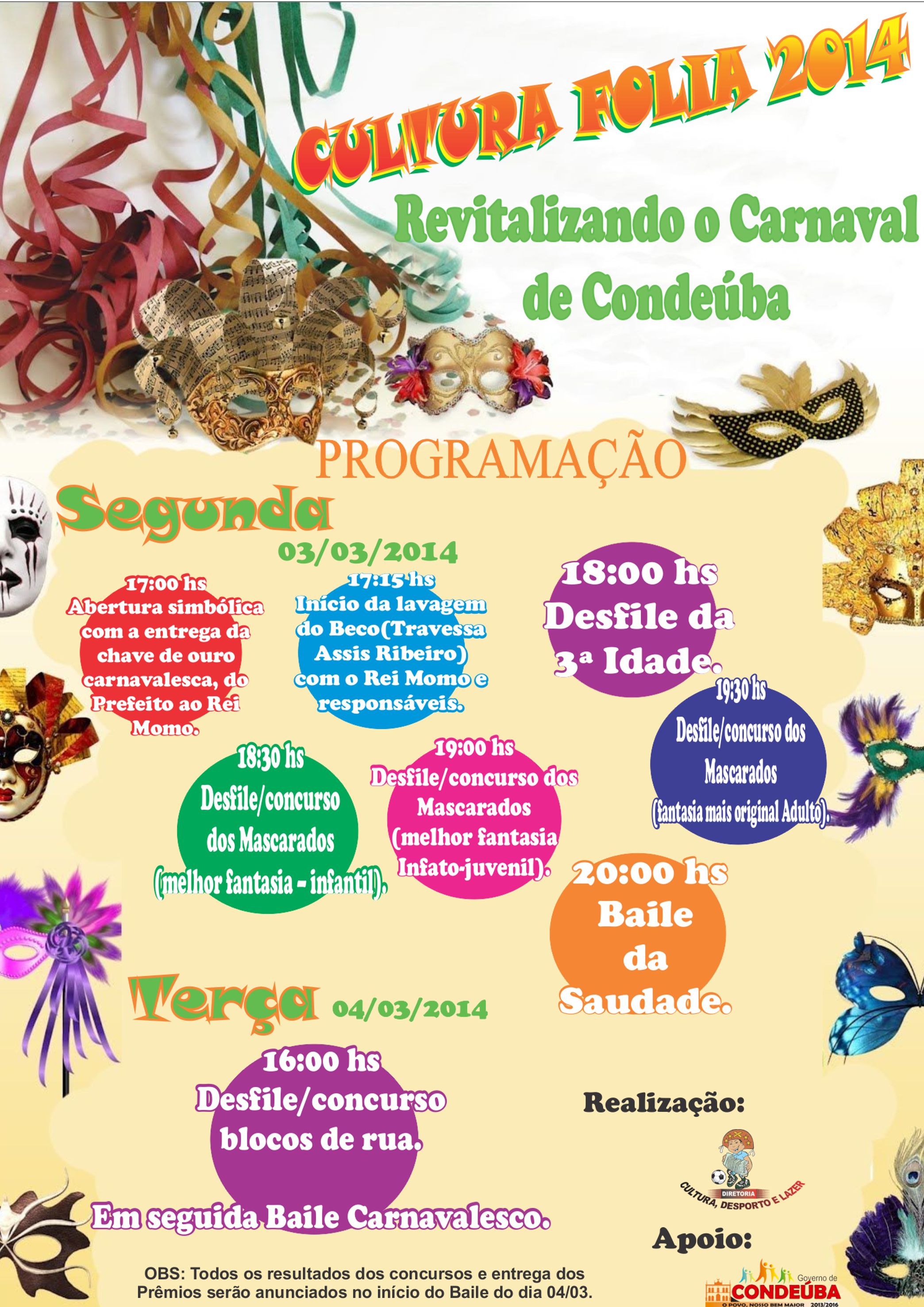 cartaz carnaval