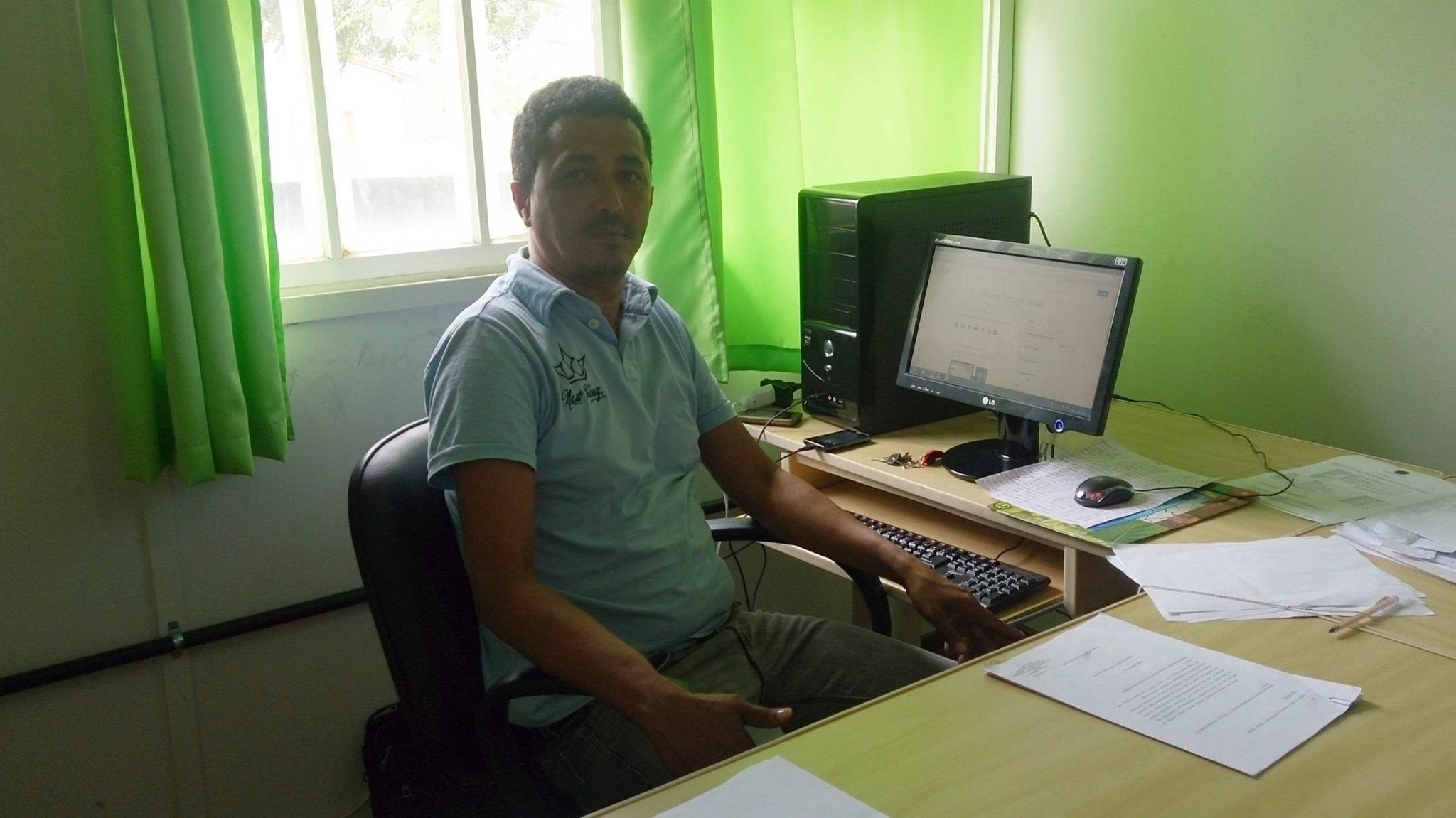 Maurício Evangelista de Souza – Coordenador de Meio Ambiente. Foto: Portal da Transparência | Governo de Condeúba