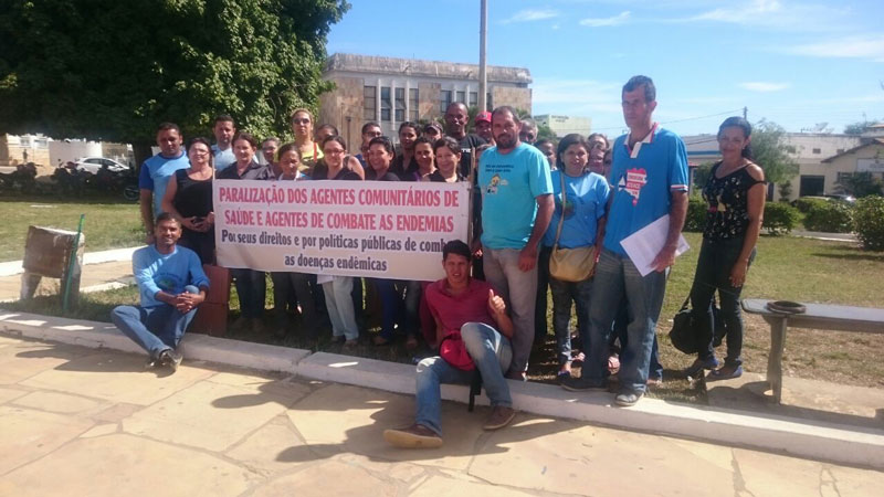 Agentes de Saúde em Condeúba aderem ao dia de paralisação nacional